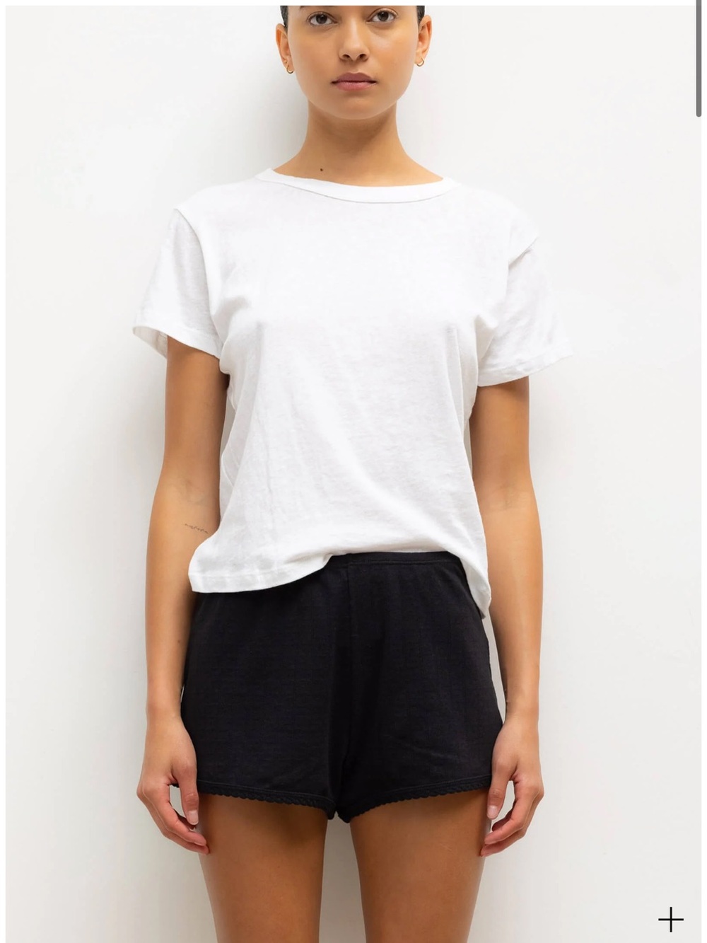 Leset Laura Margot tee white size small